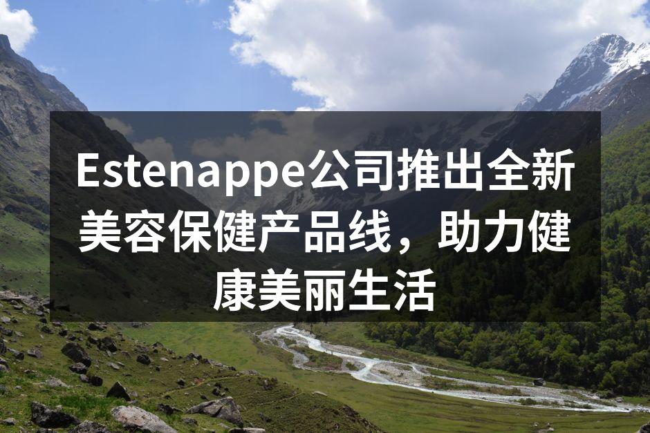 Estenappe新产品发布会现场