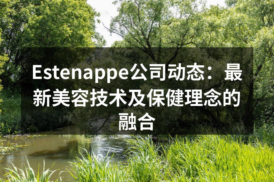 Estenappe新美容技术的展示
